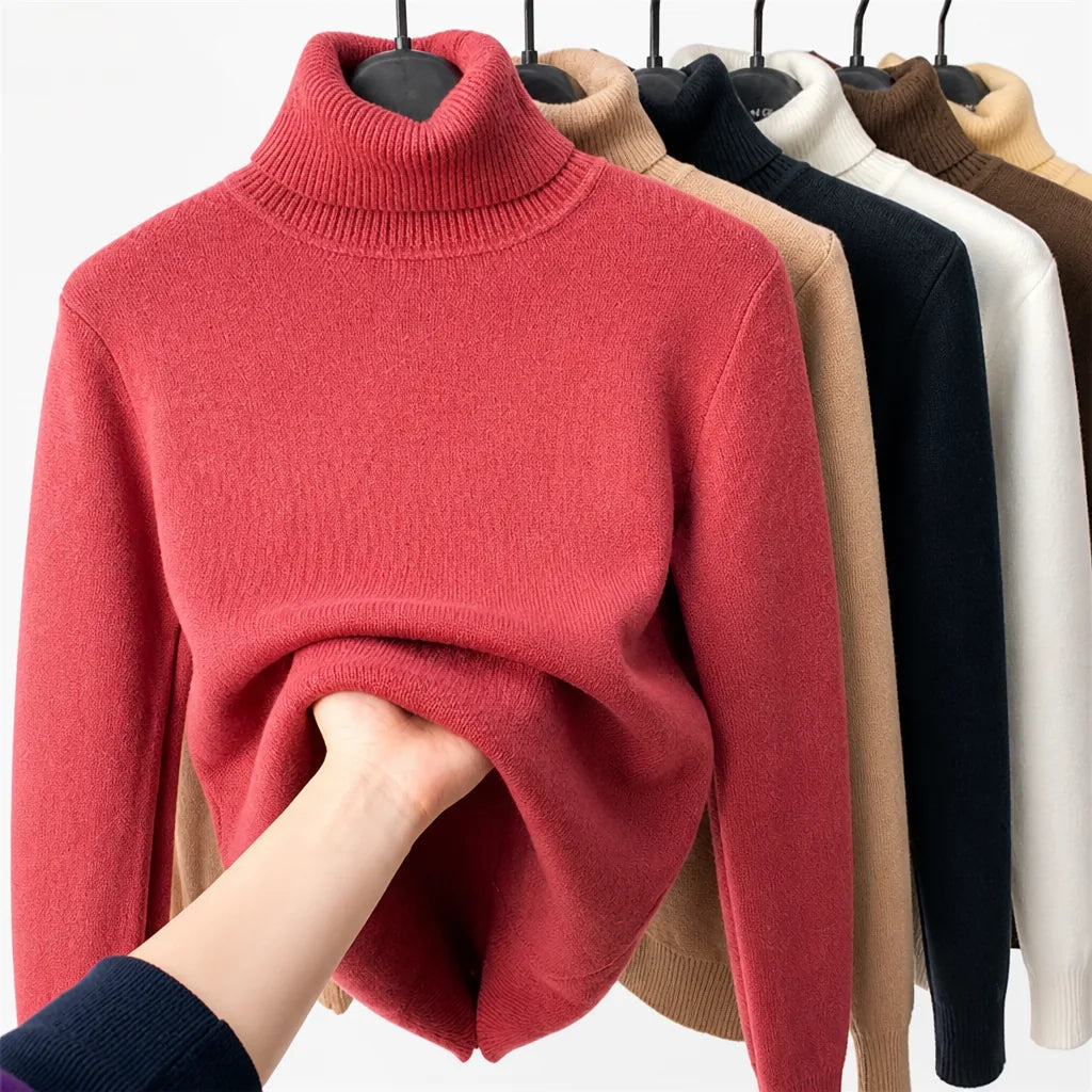 CozyKnit sweater Red
