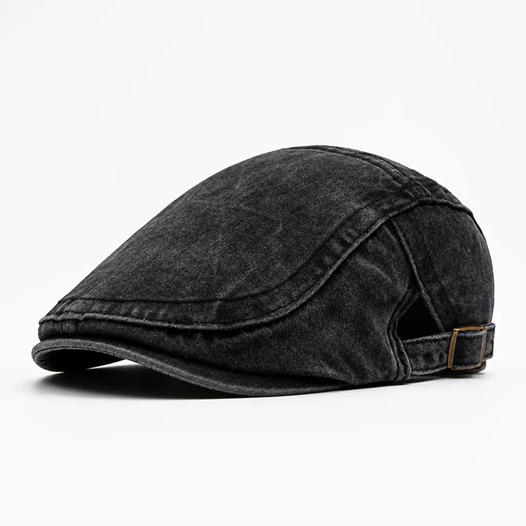 DenimDapper cap Black