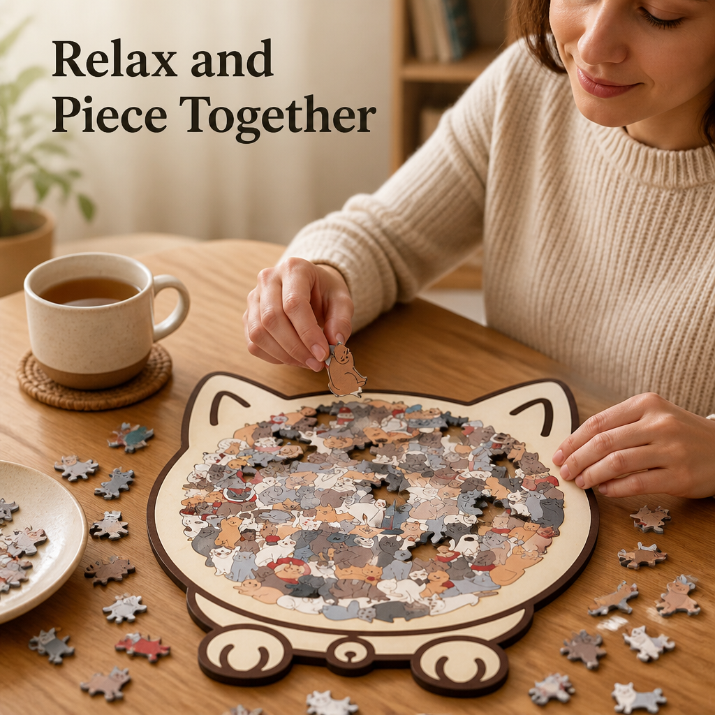 PuzzlePaws™ — Relax, Focus & Enjoy Every Piece