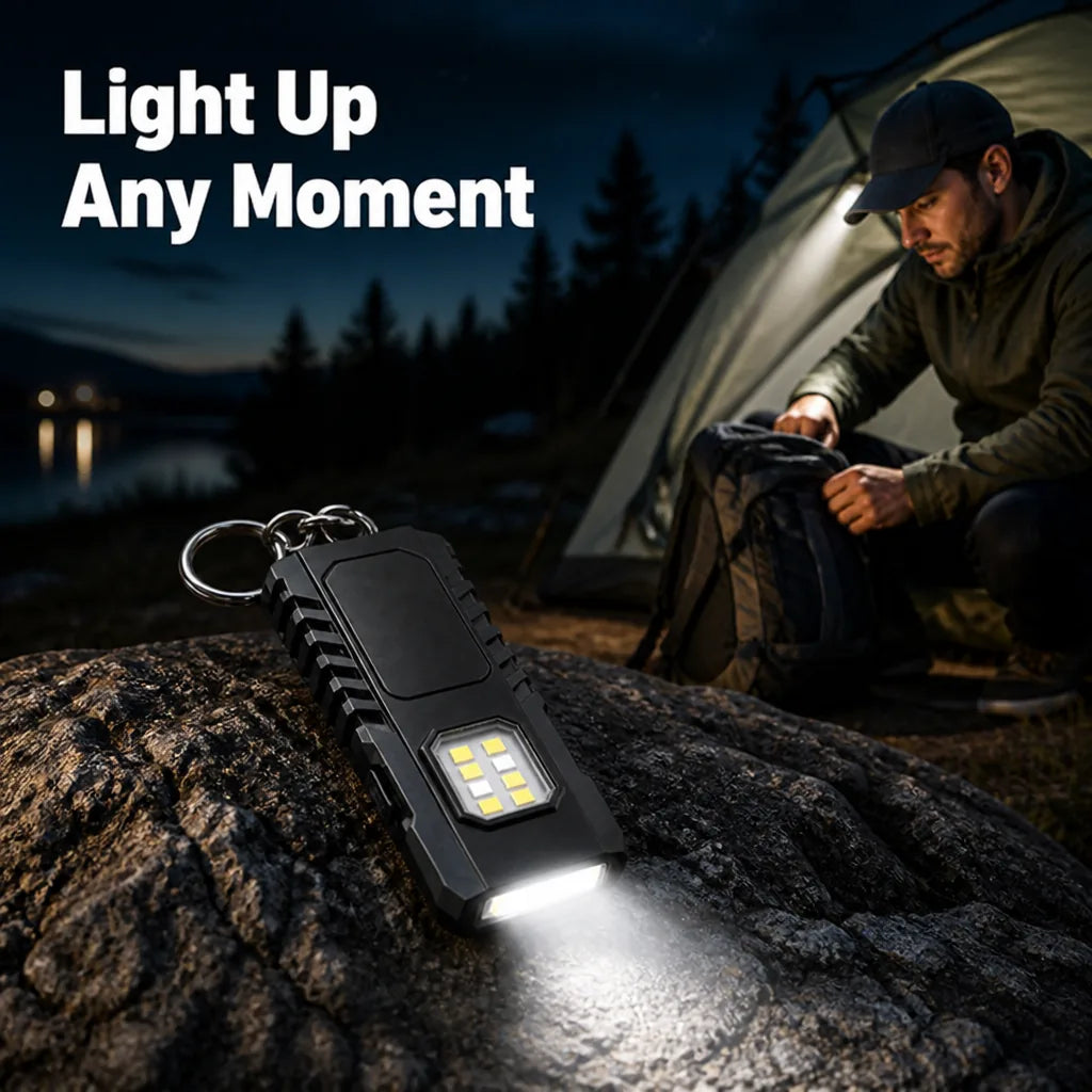 BeamPocket™ Rechargeable Keychain Flashlight