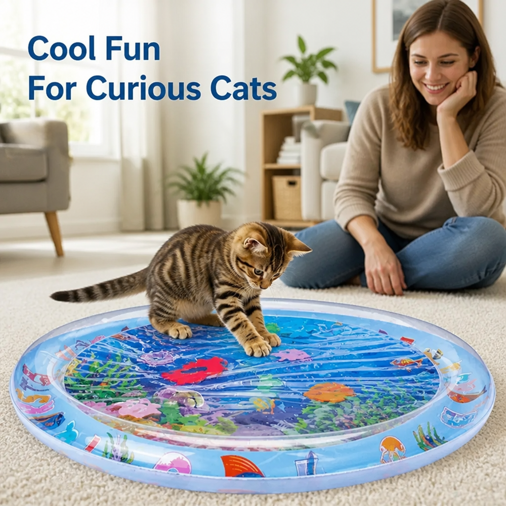 SplashPaws™ Cat Water Play Mat