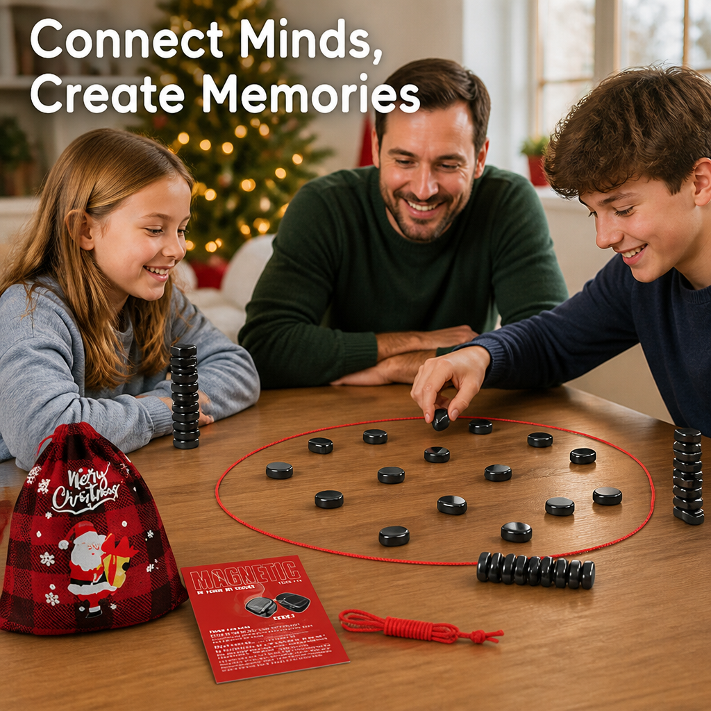 Magnara™ Magnetic Strategy Game — Family Fun for Up to 4 Players