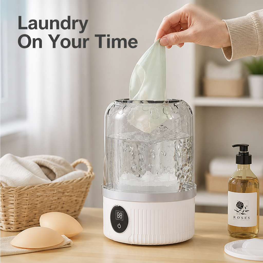 SpinFresh™ Portable Mini Washer