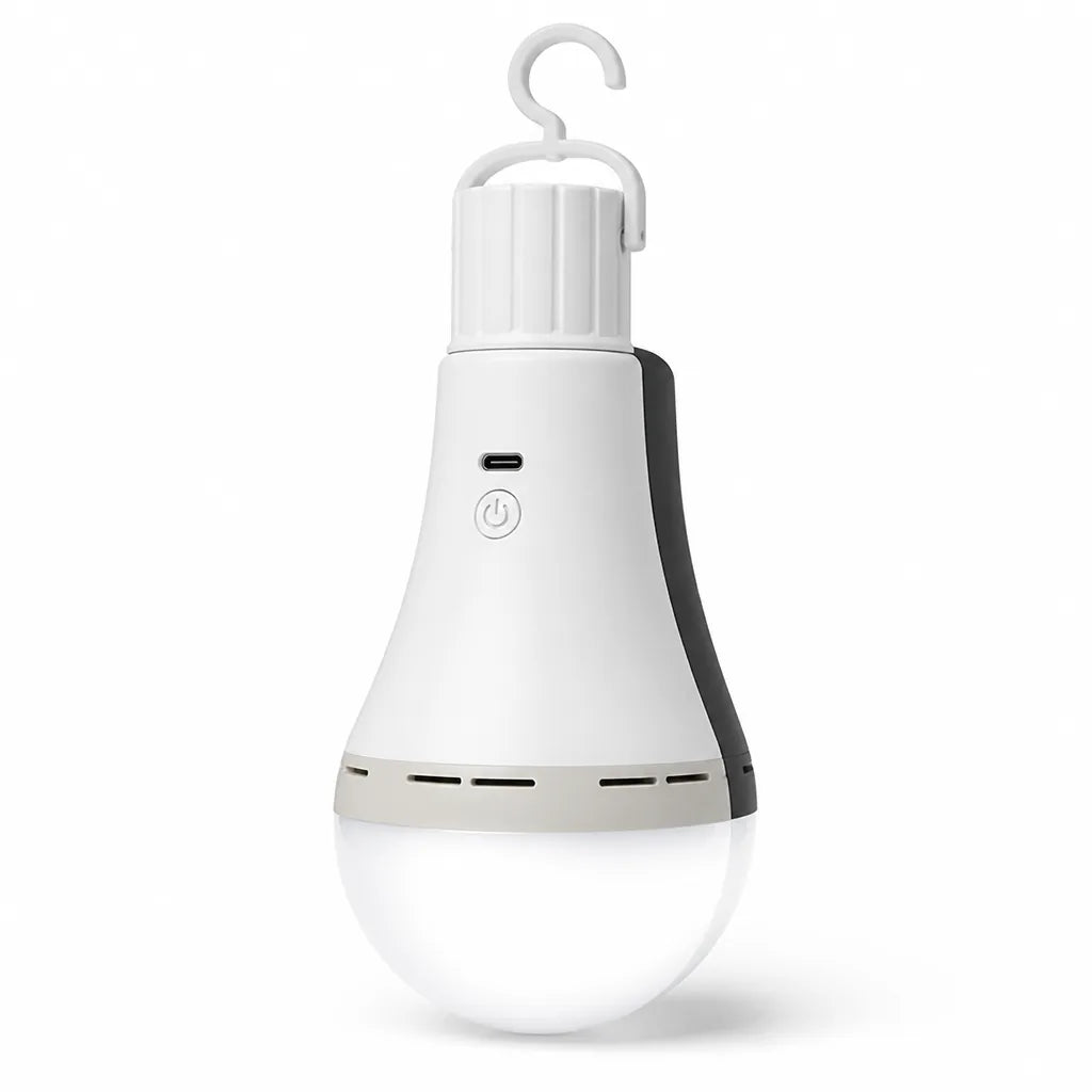 HangGlow™ Rechargeable LED Camping Bulb