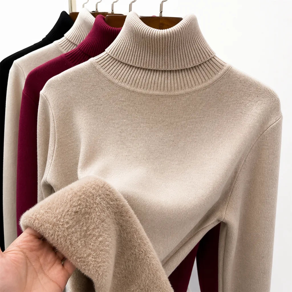 CozyKnit sweater Khaki