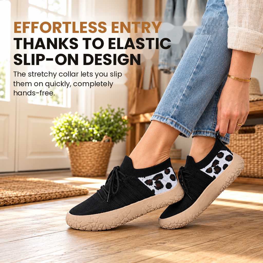 Toeluxe™ Women's Breathable Slip-On Sneakers