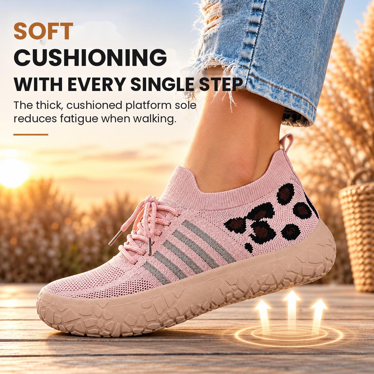 Toeluxe™ Women's Breathable Slip-On Sneakers