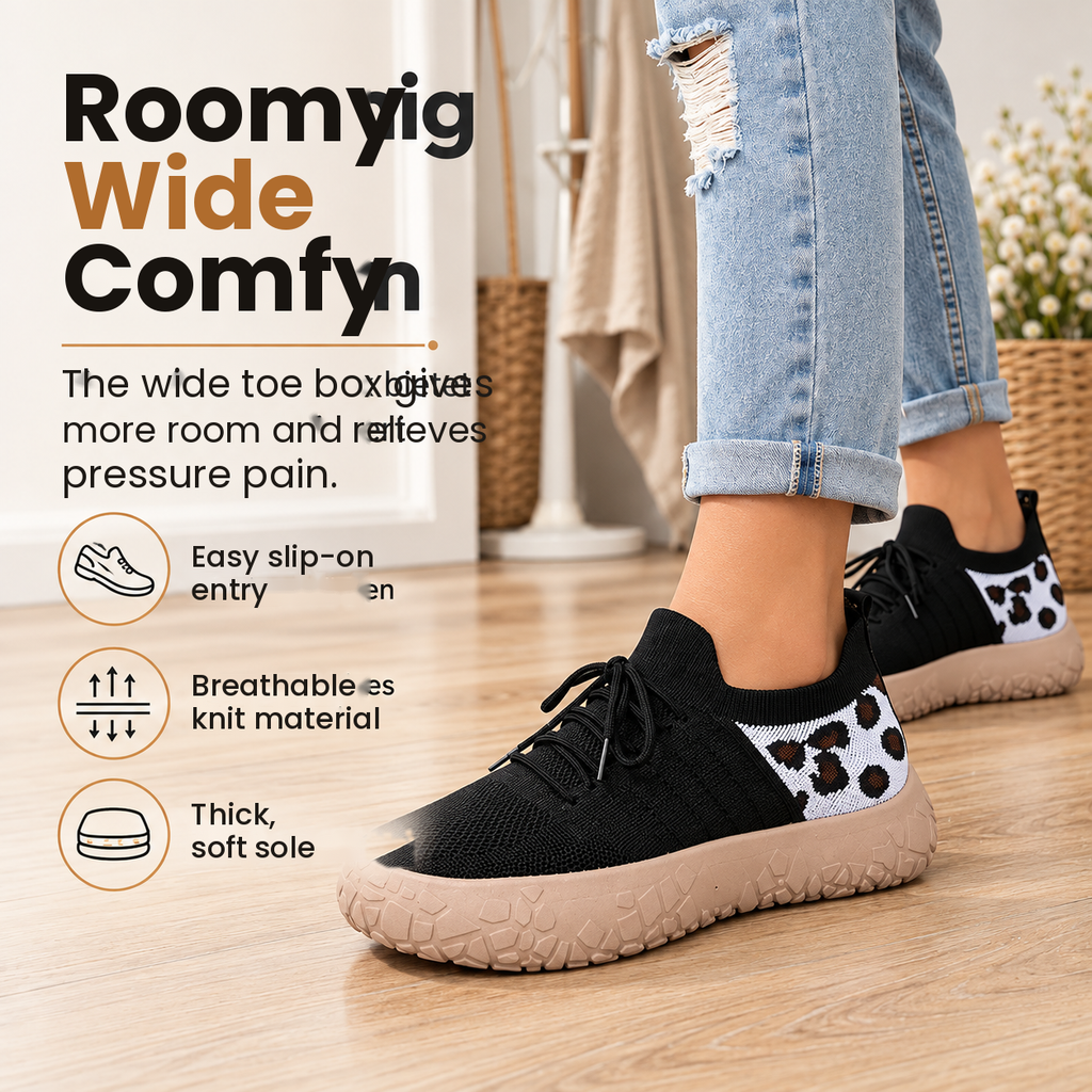 Toeluxe™ Women's Breathable Slip-On Sneakers