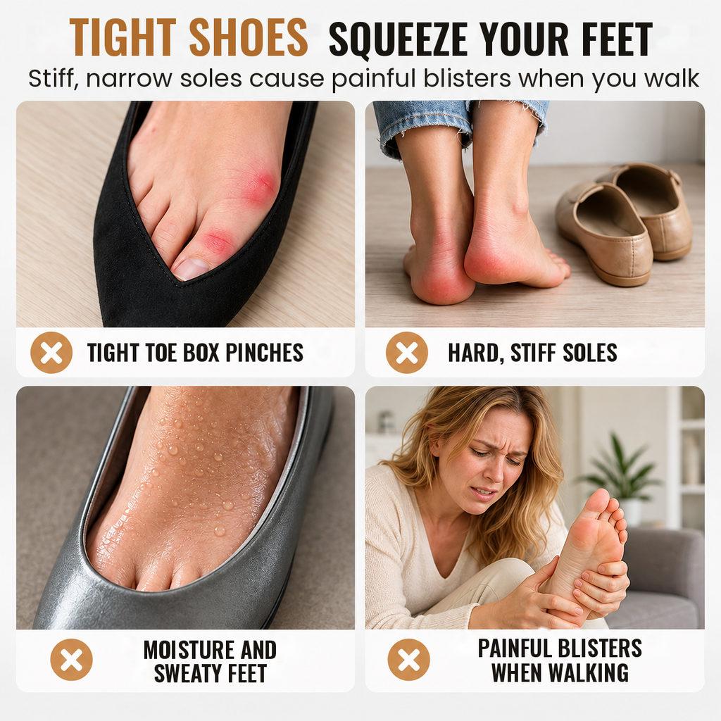 Toeluxe™ Women's Breathable Slip-On Sneakers