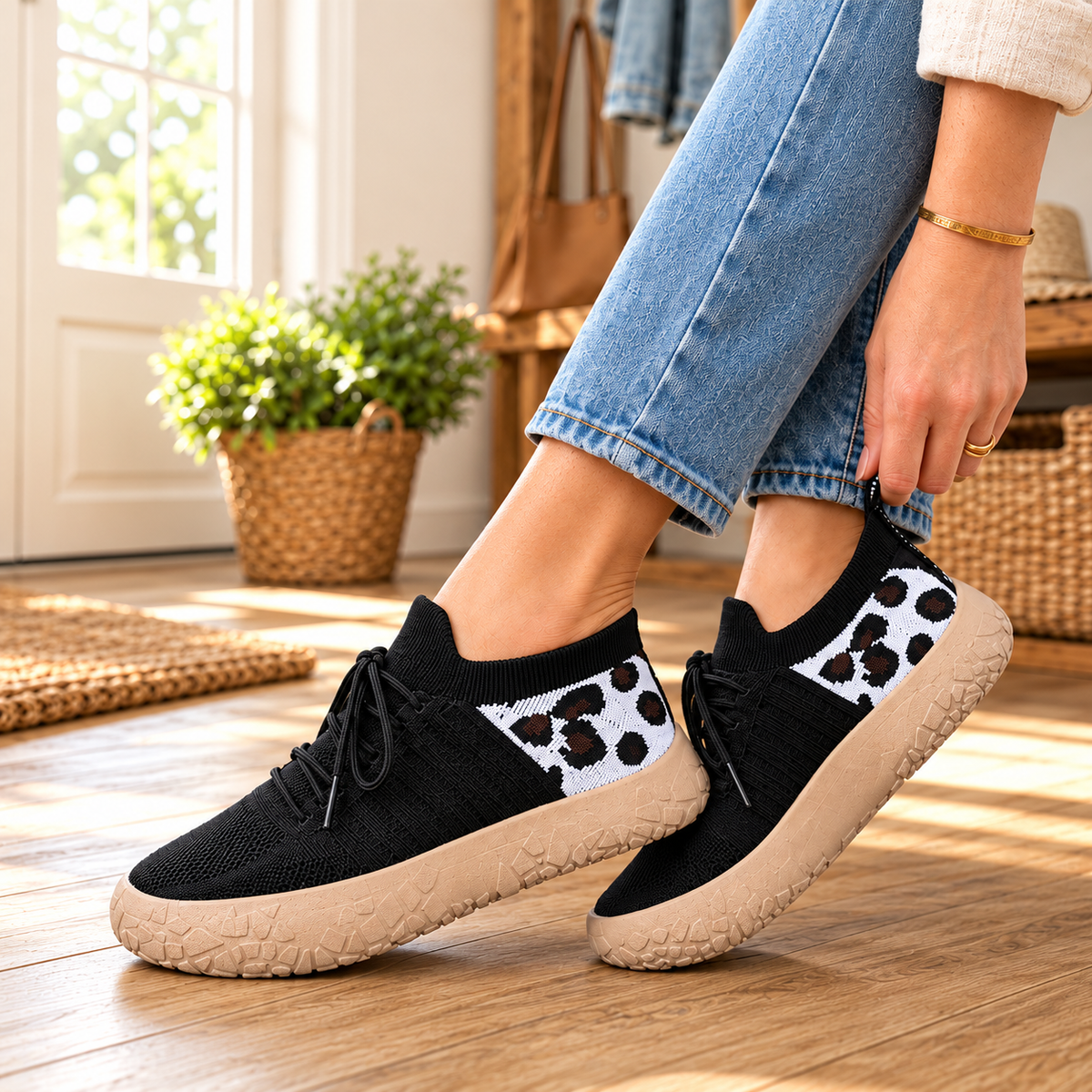Toeluxe™ Women's Breathable Slip-On Sneakers