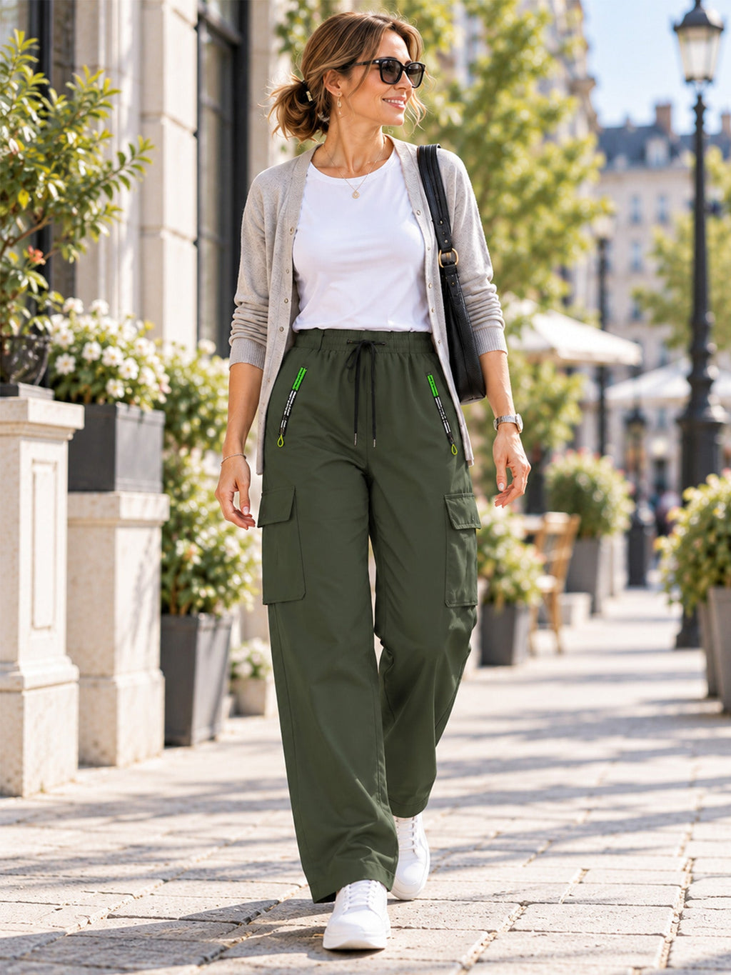 Tavorra™ Women's Casual Cargo Pants — Roomy Pockets, Easy Comfort
