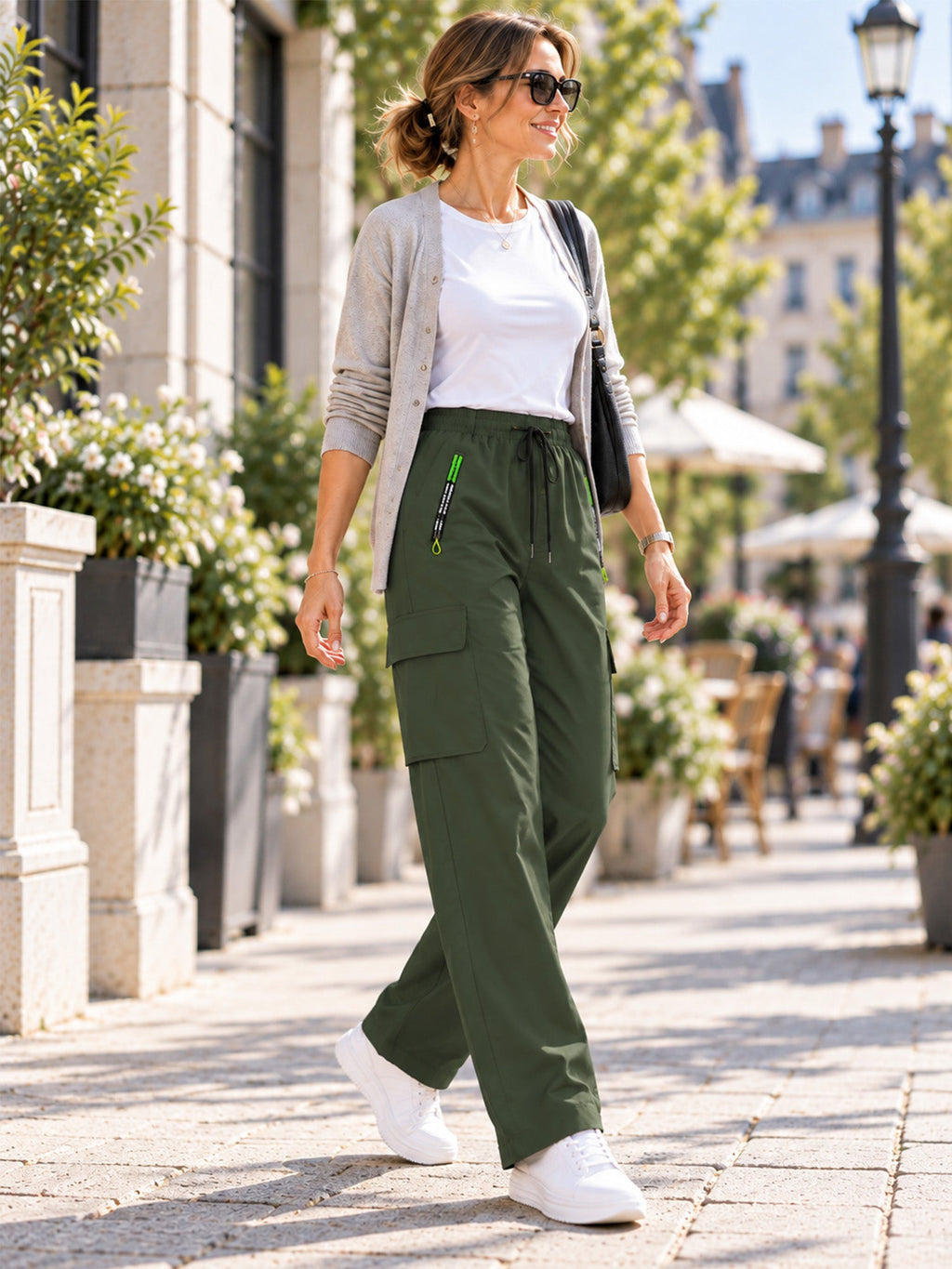 Tavorra™ Women's Casual Cargo Pants — Roomy Pockets, Easy Comfort