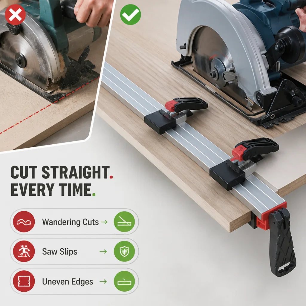 CutLine clamp in use