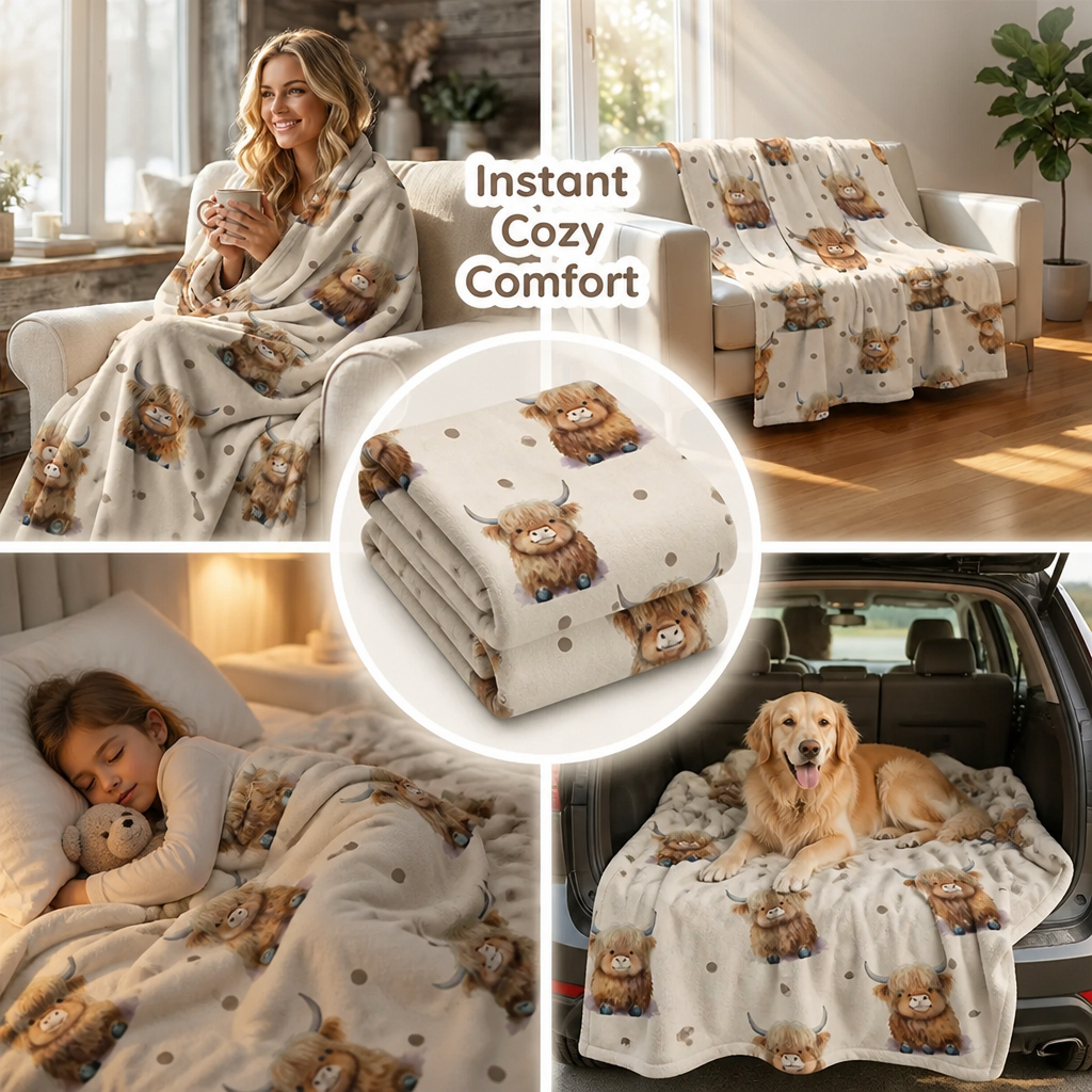 CuddleCloud™ — Wrap Yourself in Cozy Comfort Anywhere
