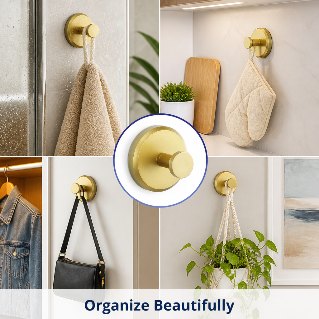 TowelHold™ — Keep Your Bathroom Neat and Organized