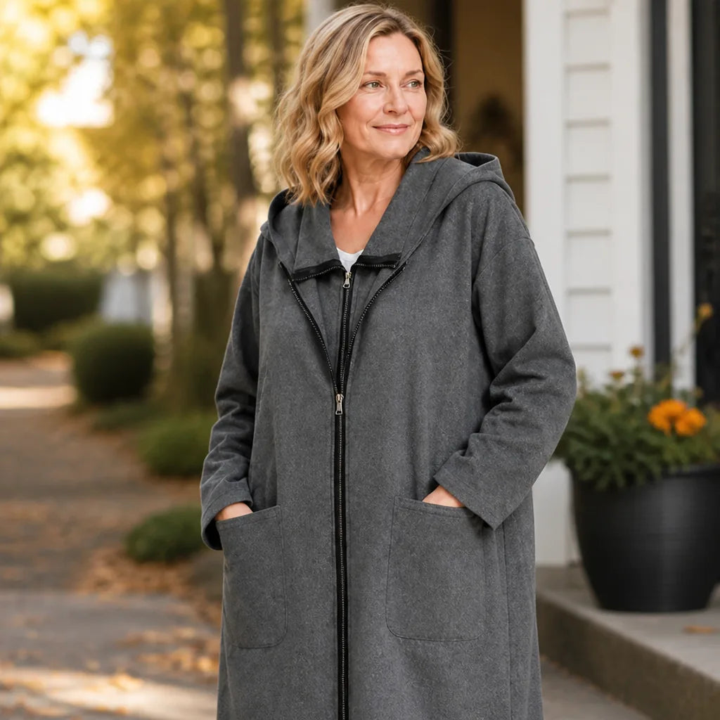 HoodLuxe Mid-Length Hoodie