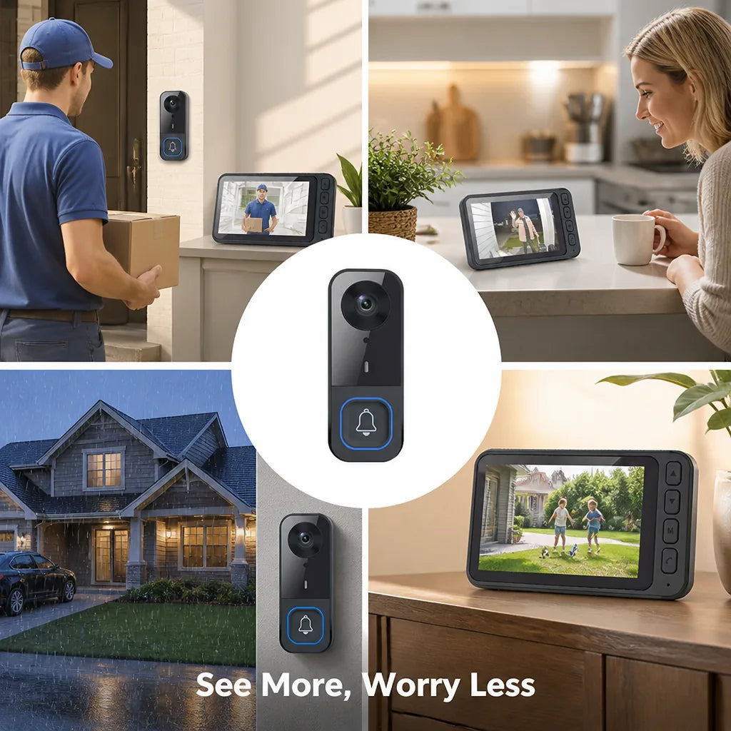 SightGuard doorbell in use