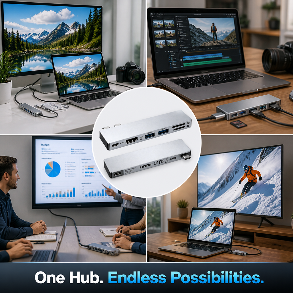 DeskLink™ 7-in-1 USB-C Hub