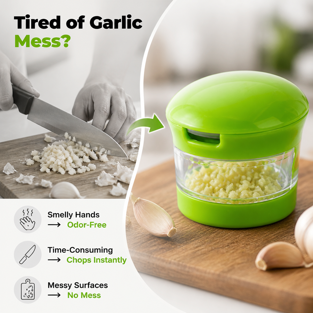 ChopSwift™ — Chop Ingredients Faster With Less Effort