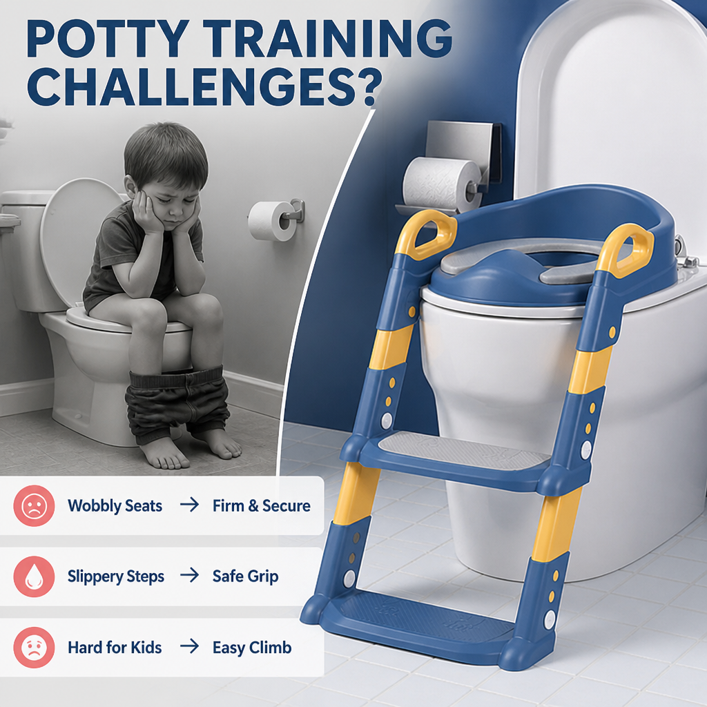 PottyStep™ — Make Toilet Training Easier and More Confident