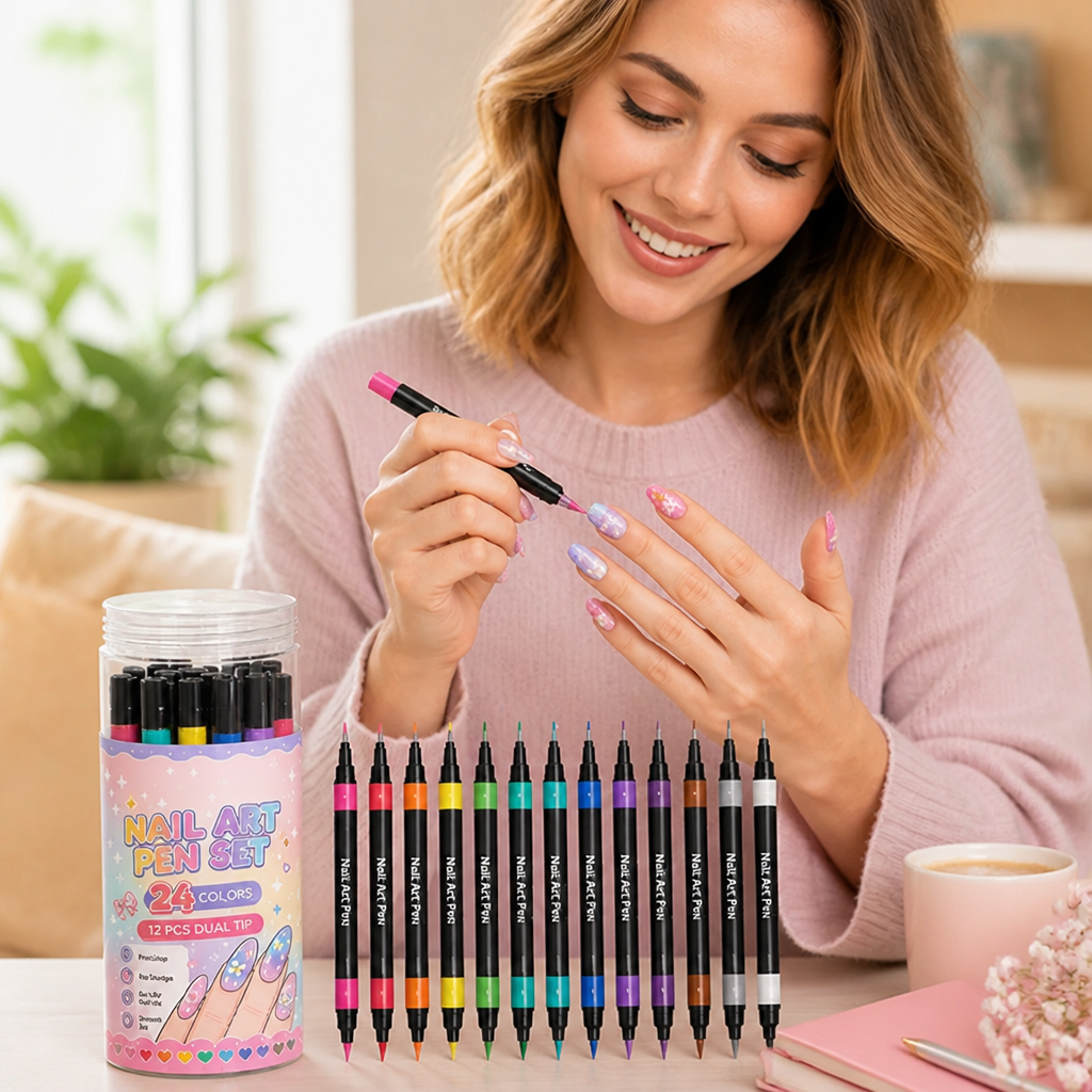 TipTint™ Dual-Tip Nail Art Pens Set