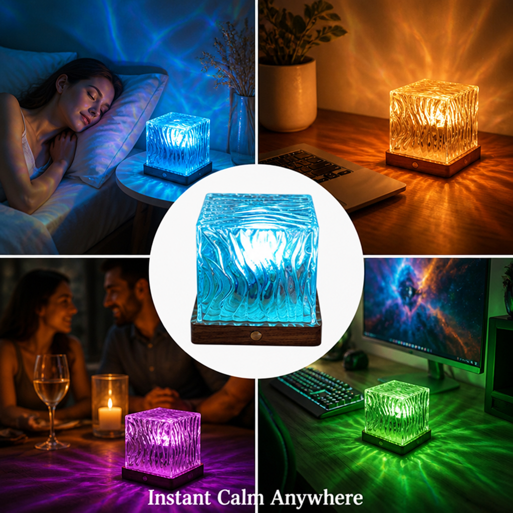 GlowWave™ — Transform Any Room With Calming Light