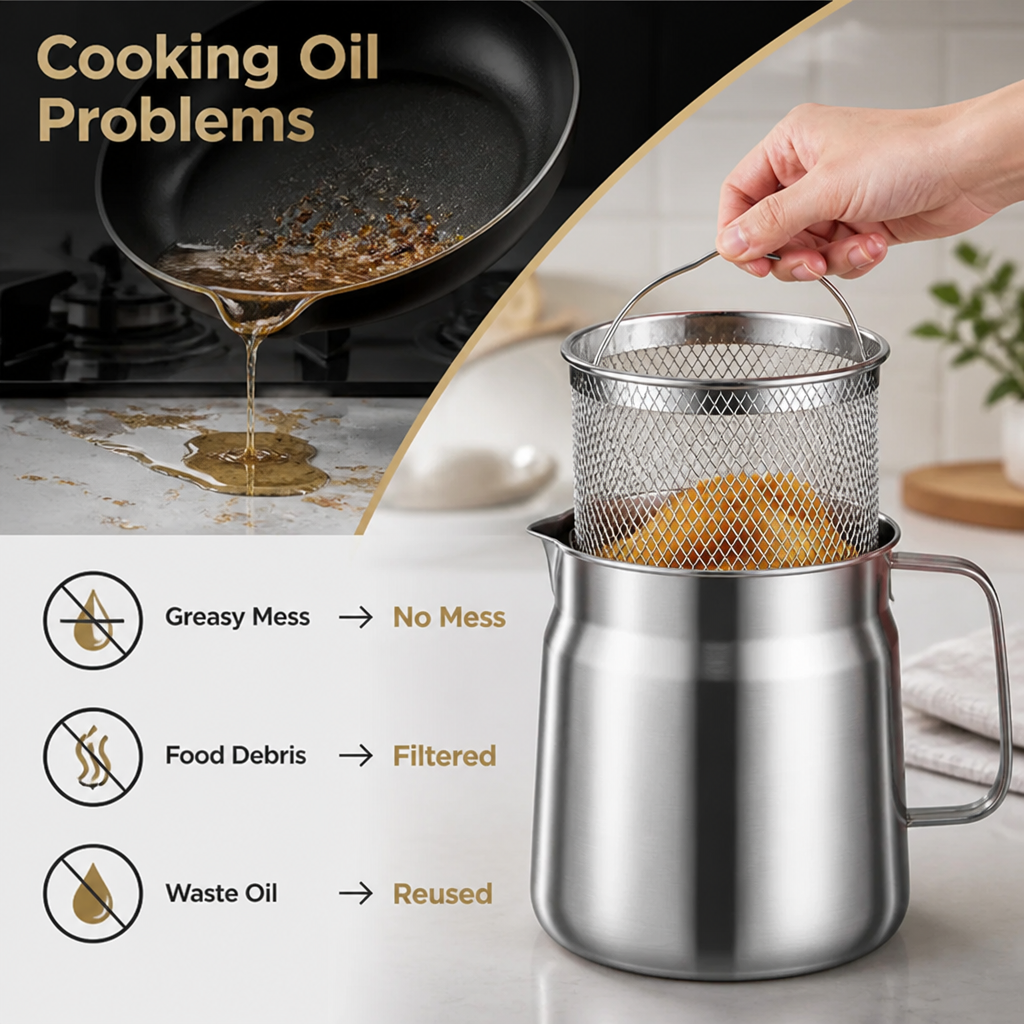 OilPure™ — Cleaner Oil, Better Cooking
