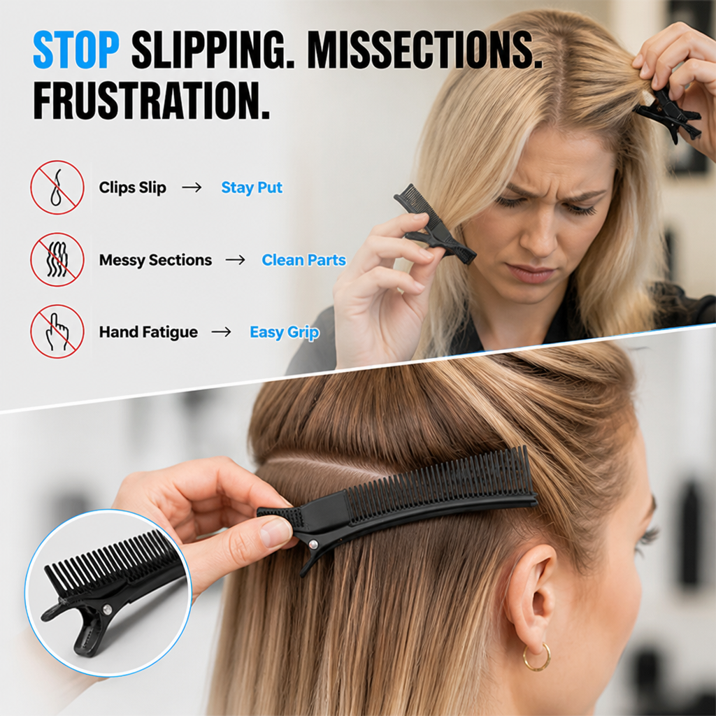 SectionPro™ Hair Sectioning Clips