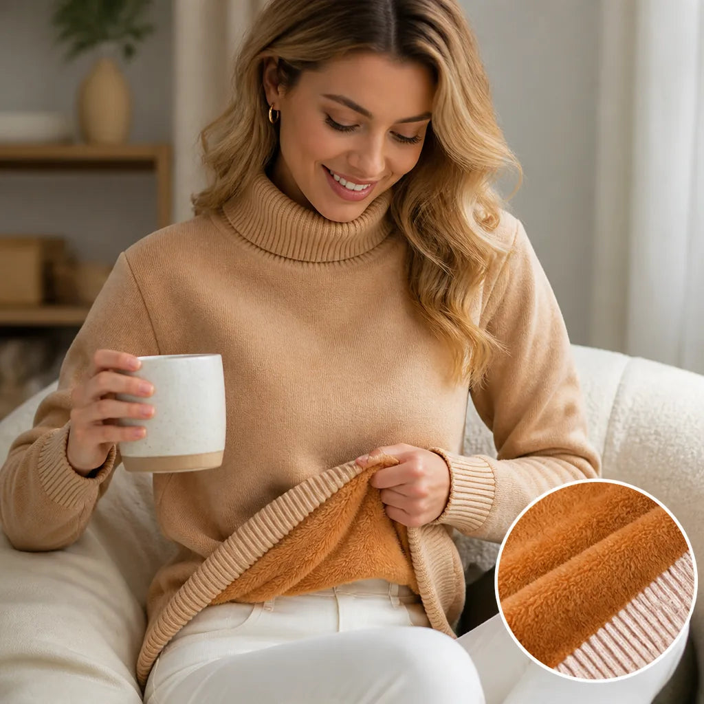 CozyKnit sweater styling