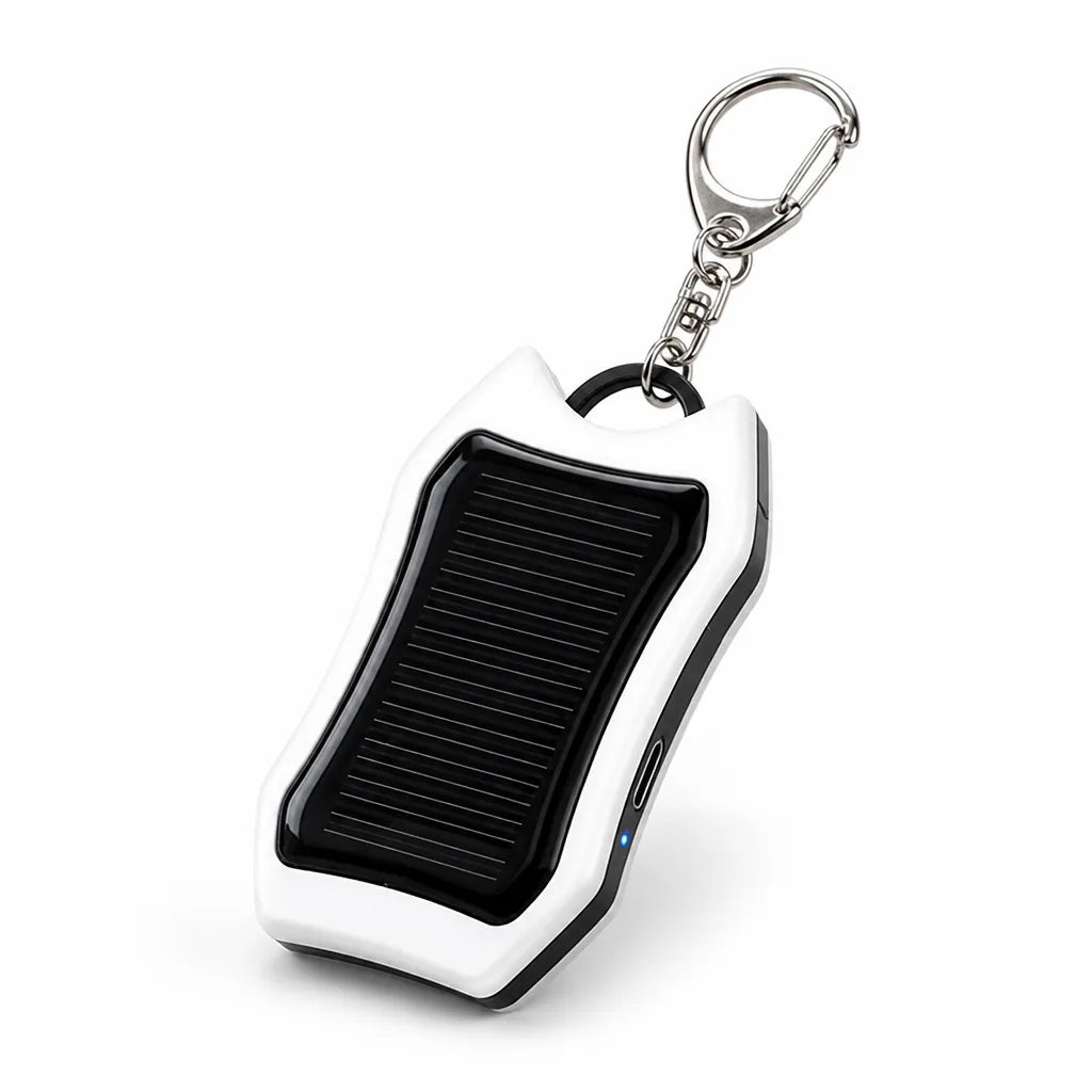 SunClip™ Solar Keychain Power Bank