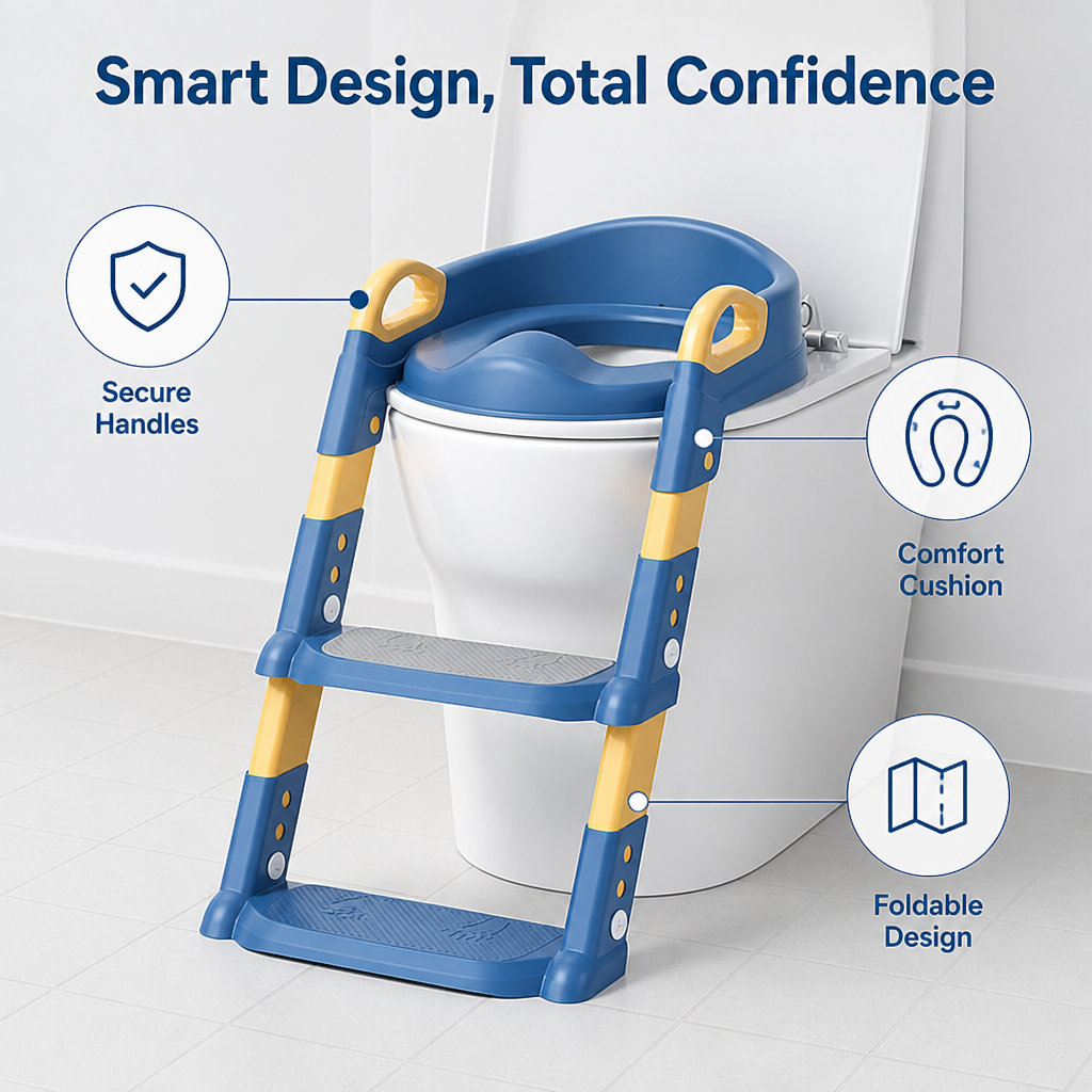 PottyStep™ — Make Toilet Training Easier and More Confident