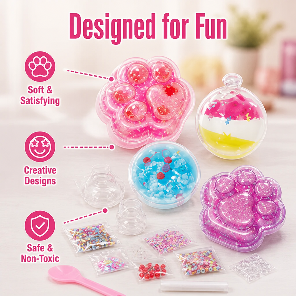 SquishCraft™ DIY Squishy Toy Kit