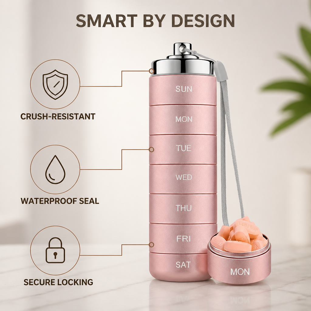 PillPod™ — Organize Your Daily Dose with Ease