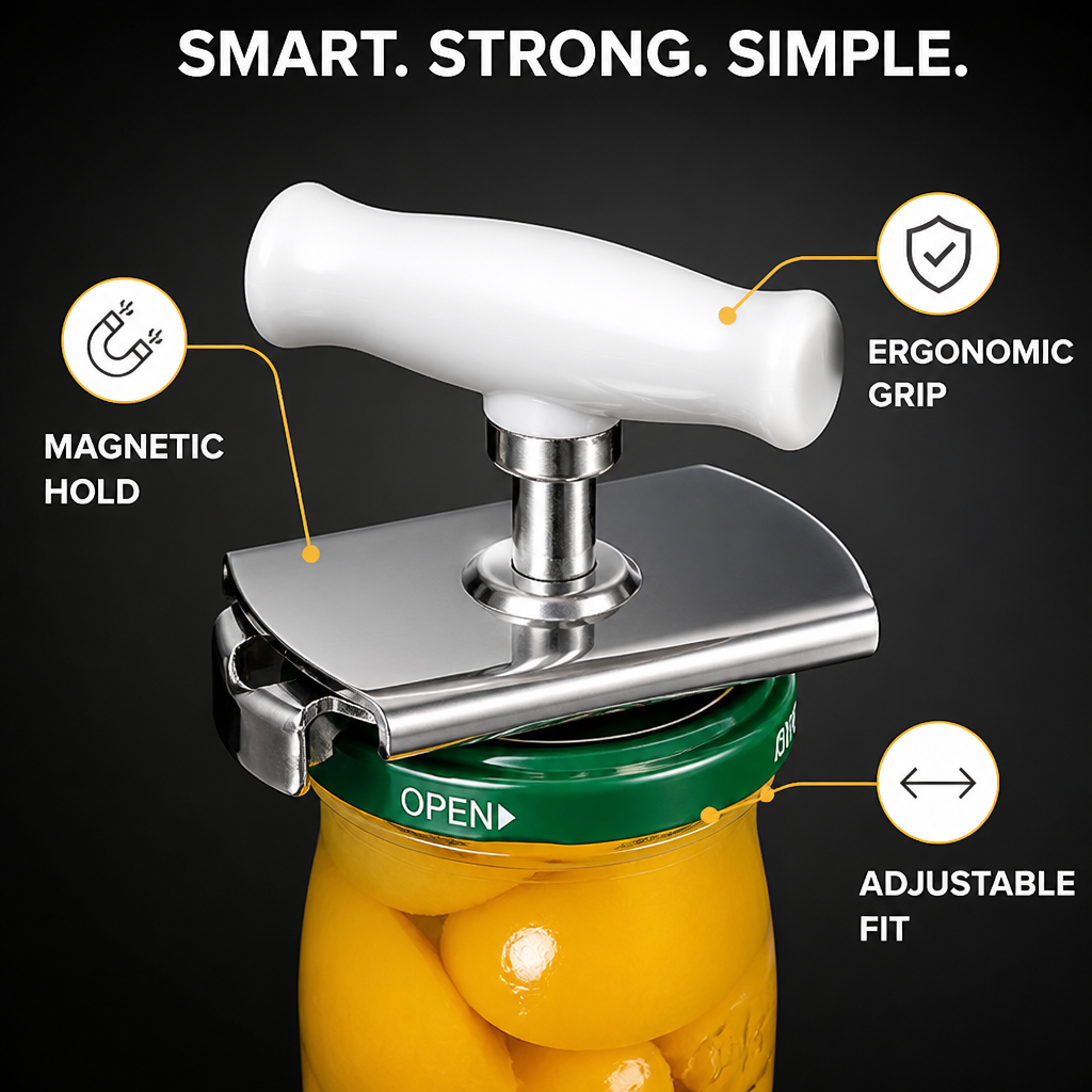 TwistEase™ Adjustable Jar Opener