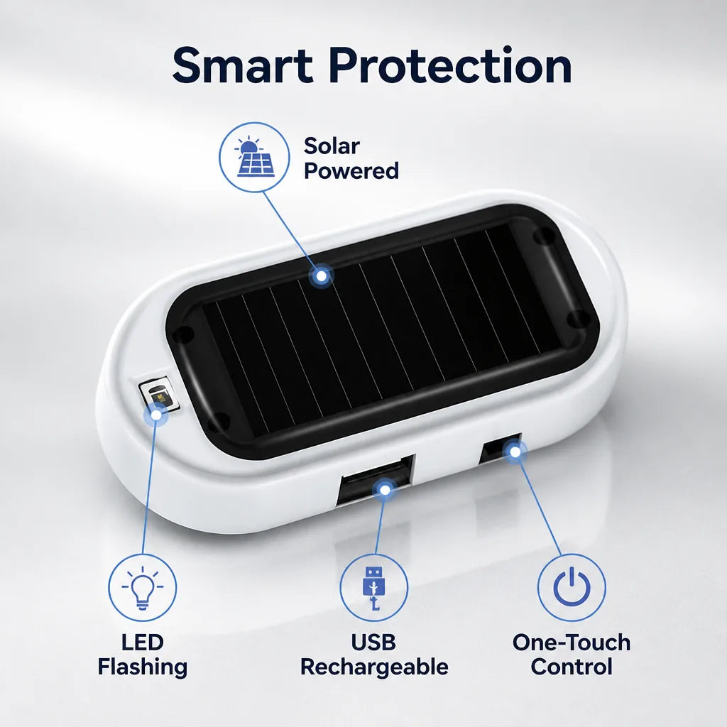NightSentry™ Solar Car Anti-Theft Light
