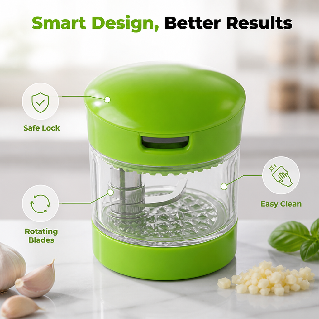 ChopSwift™ — Chop Ingredients Faster With Less Effort
