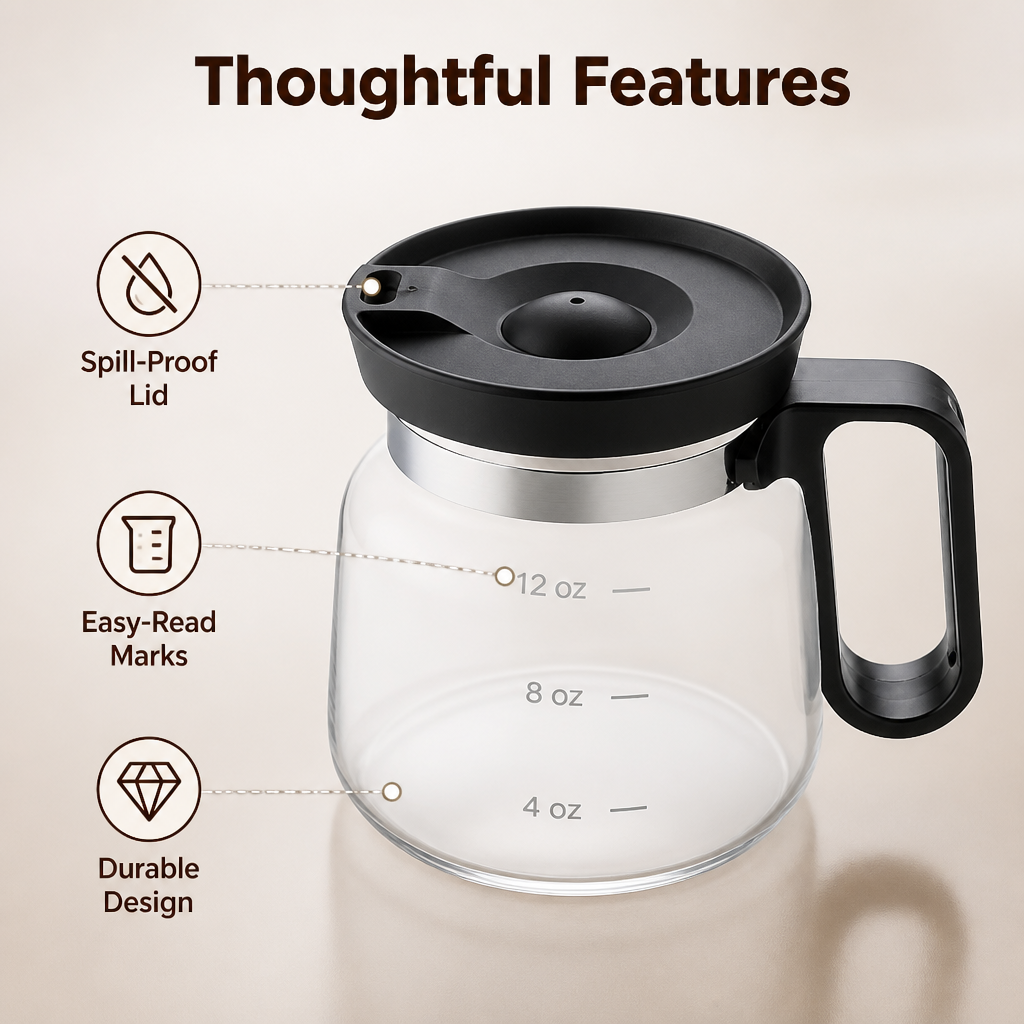BrewGuard™ — Enjoy Every Pour Without the Mess