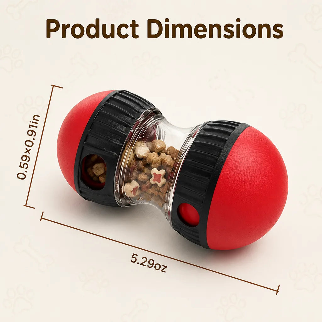 TreatTumble™ Dog Treat Dispensing Ball