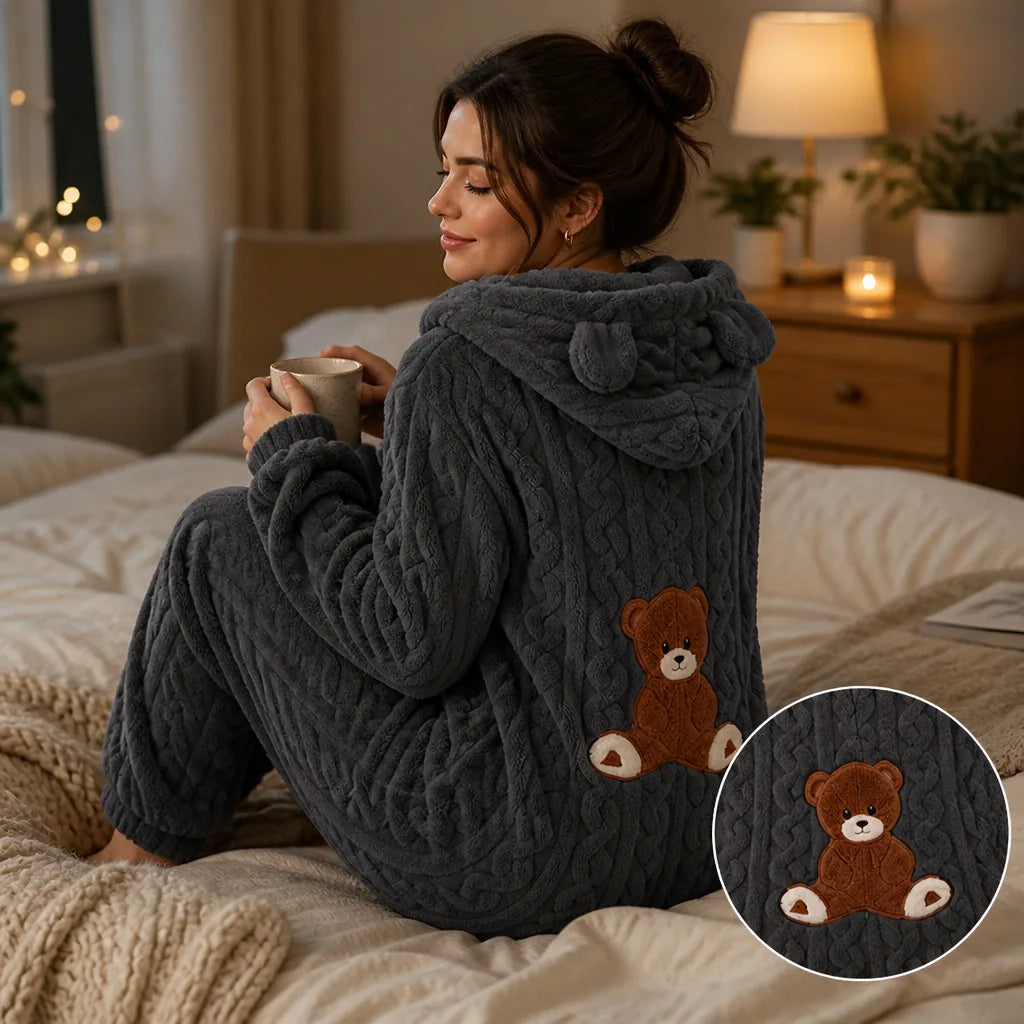 BearBuddy Hooded Fleece Onesie
