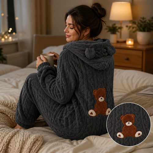BearBuddy Hooded Fleece Onesie
