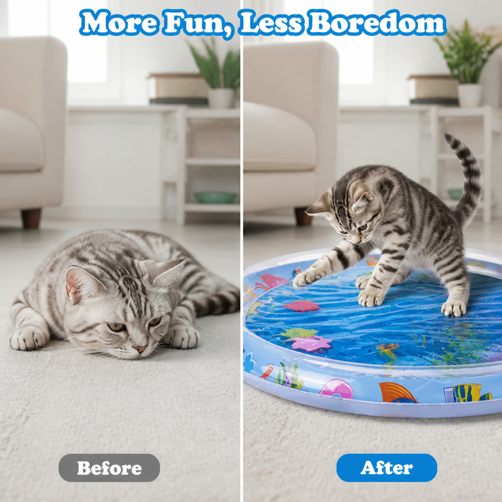 SplashPaws™ Cat Water Play Mat