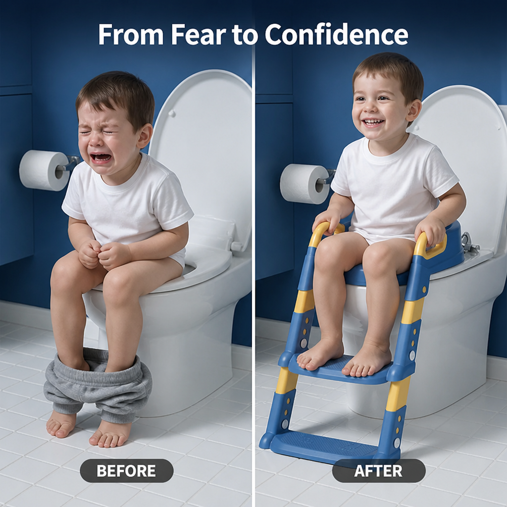 PottyStep™ — Make Toilet Training Easier and More Confident