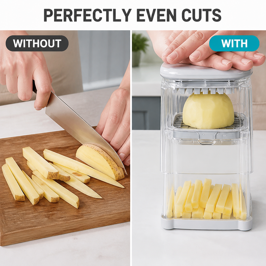 FryForge™ 4-in-1 Fry Cutter