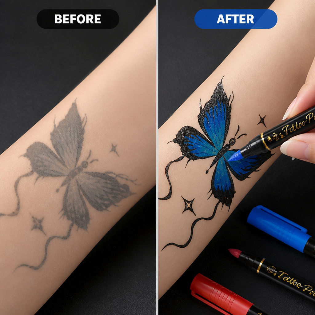 GlowTats™ Skin Art Markers Set