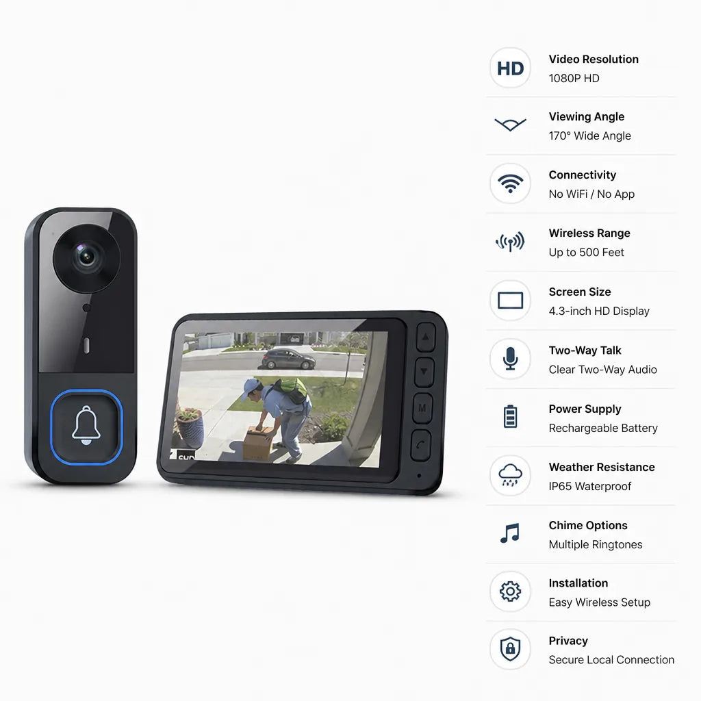SightGuard doorbell detail