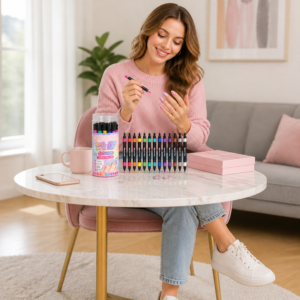 TipTint™ Dual-Tip Nail Art Pens Set