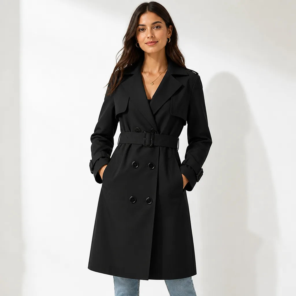 Belmora trench coat Black