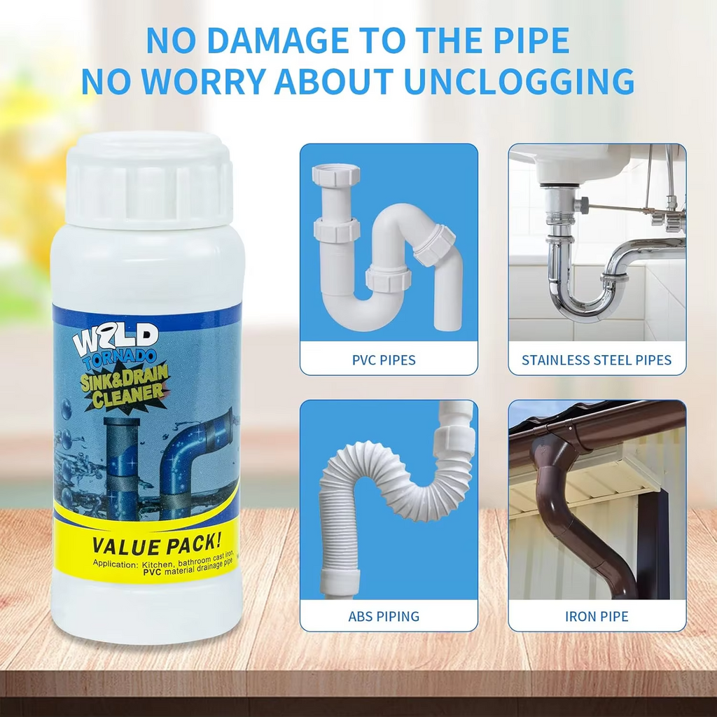 Pipeclear™ Drain Cleaning Powder