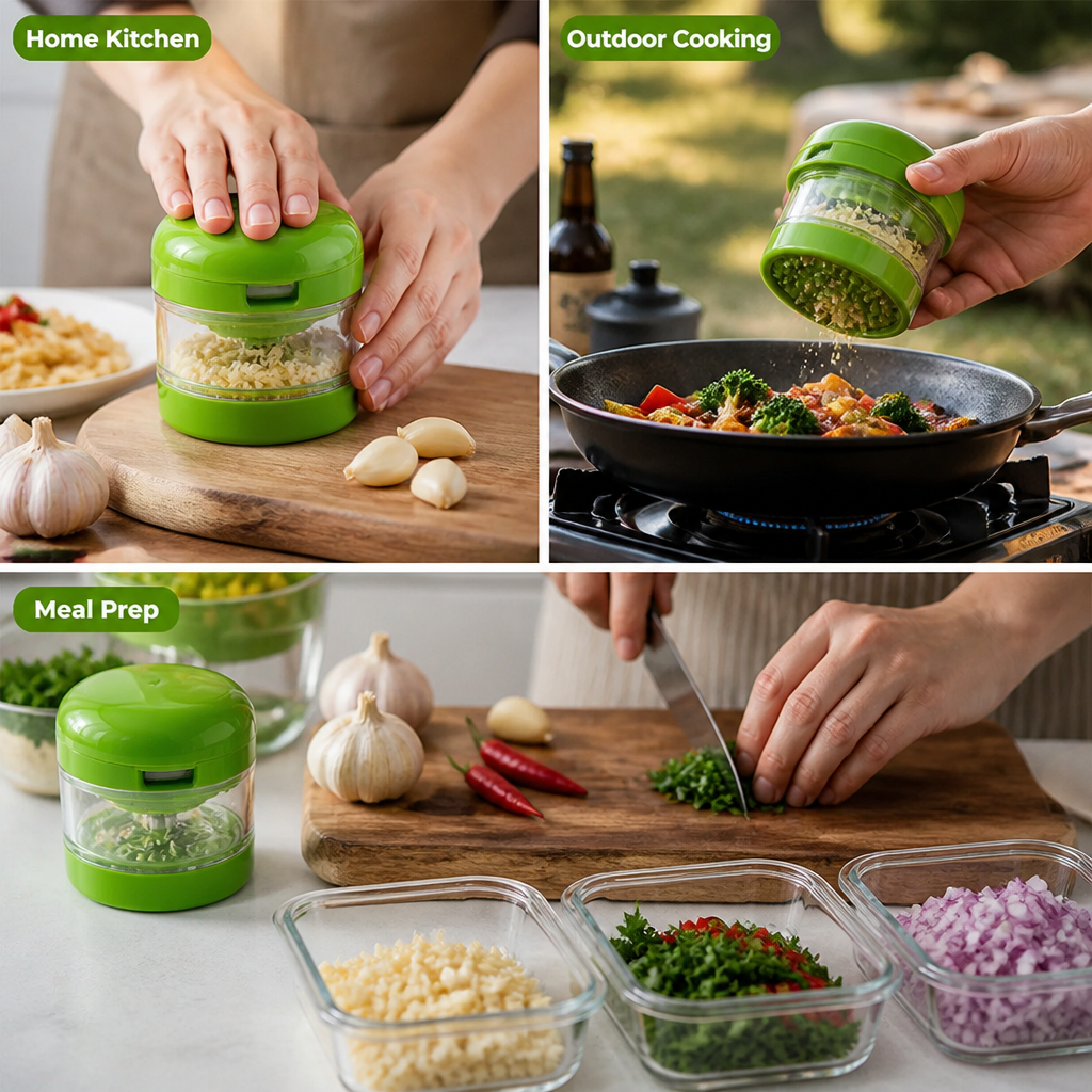 ChopSwift™ — Chop Ingredients Faster With Less Effort