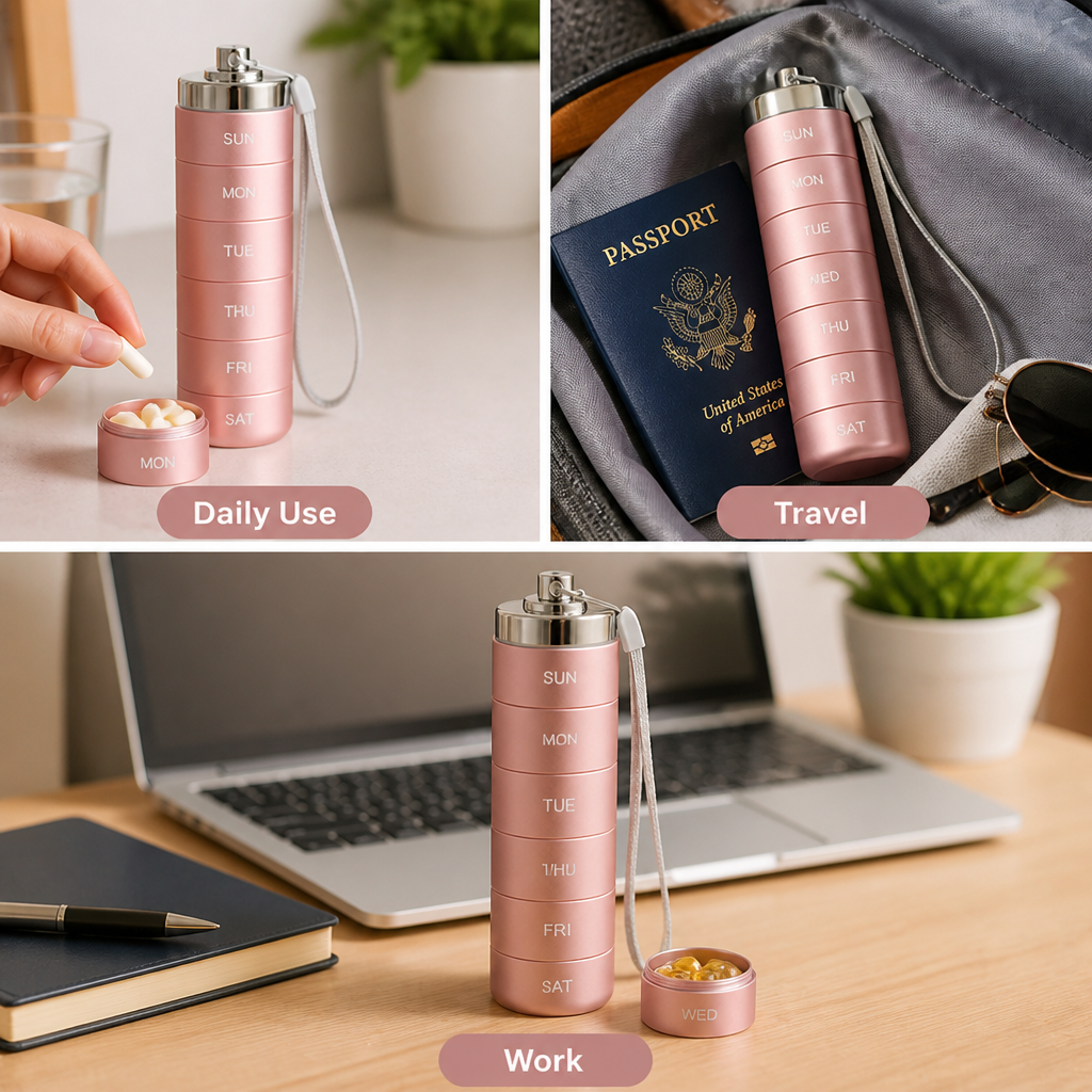 PillPod™ — Organize Your Daily Dose with Ease